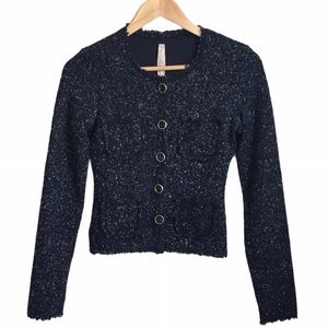 bailey 44 tweed jacket boucle XS